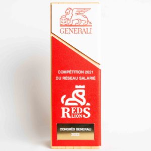 trophée responsable sur mesure