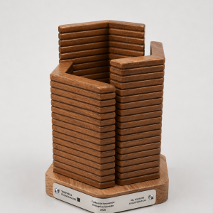 Trophée corporate personnalisé Made in France